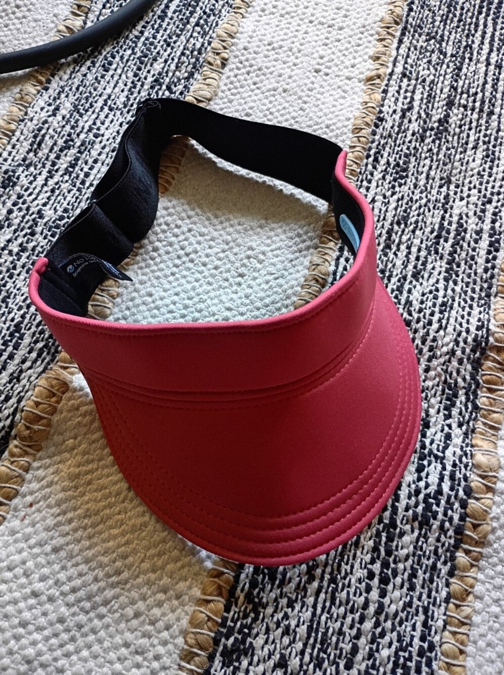 Women's Pink Sun Visor For Golf, Running, Hiking